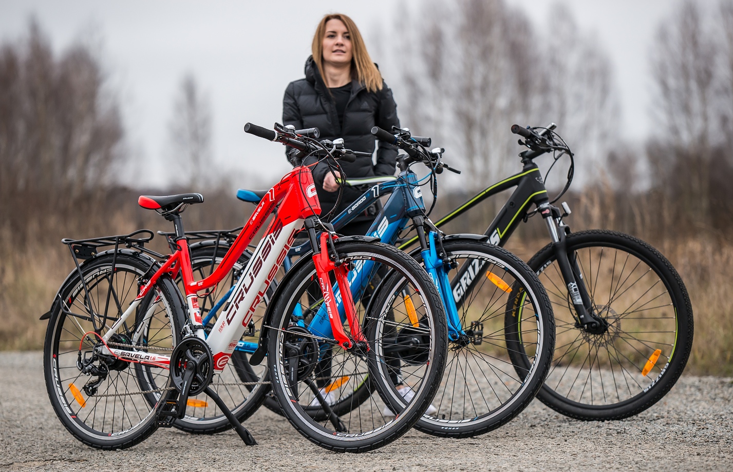 Vozový park AP Bike – Crussis a Grizzis elektrokola